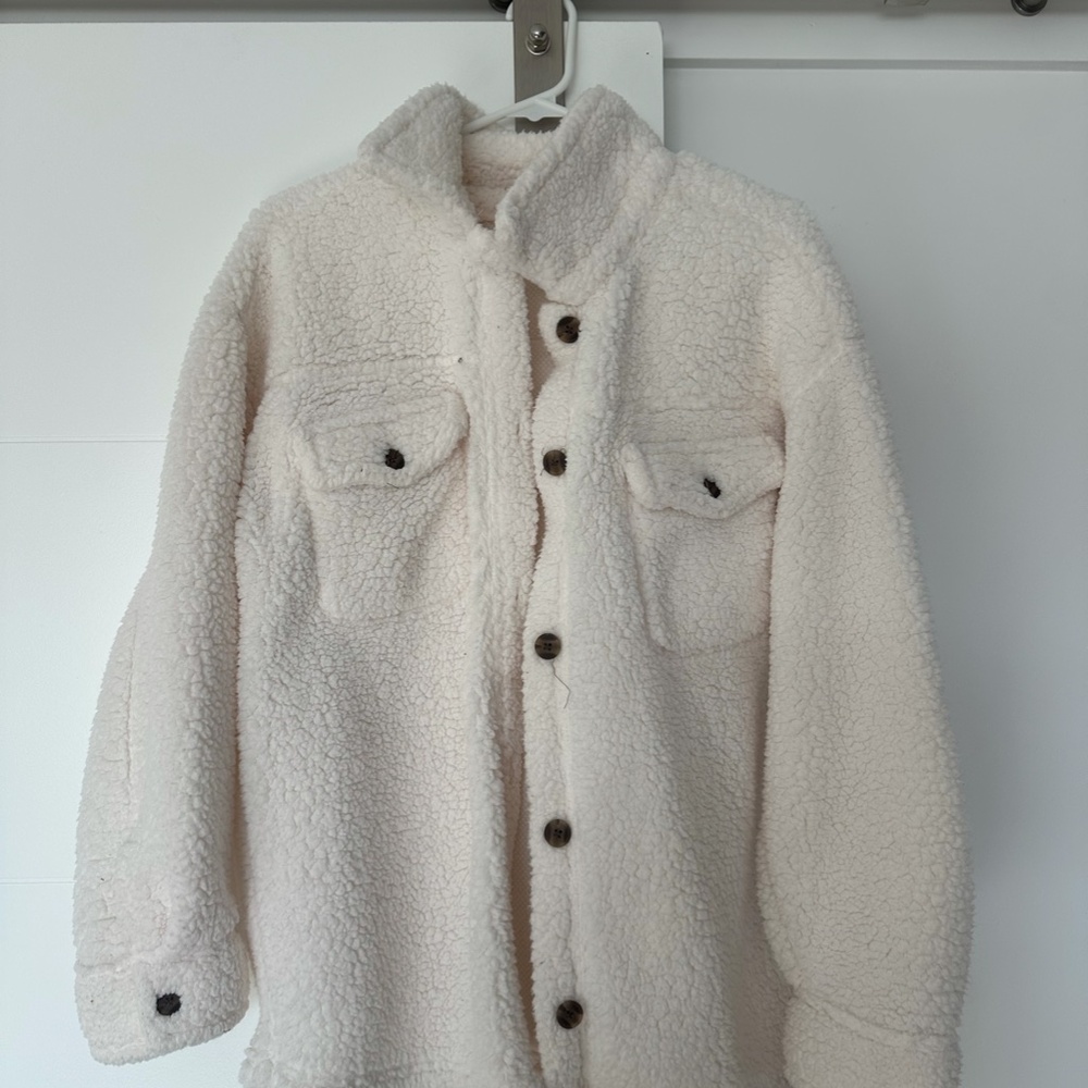 32 Degrees Fleece button up